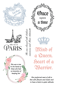 Rococo Quotes 4 in x 6 in
