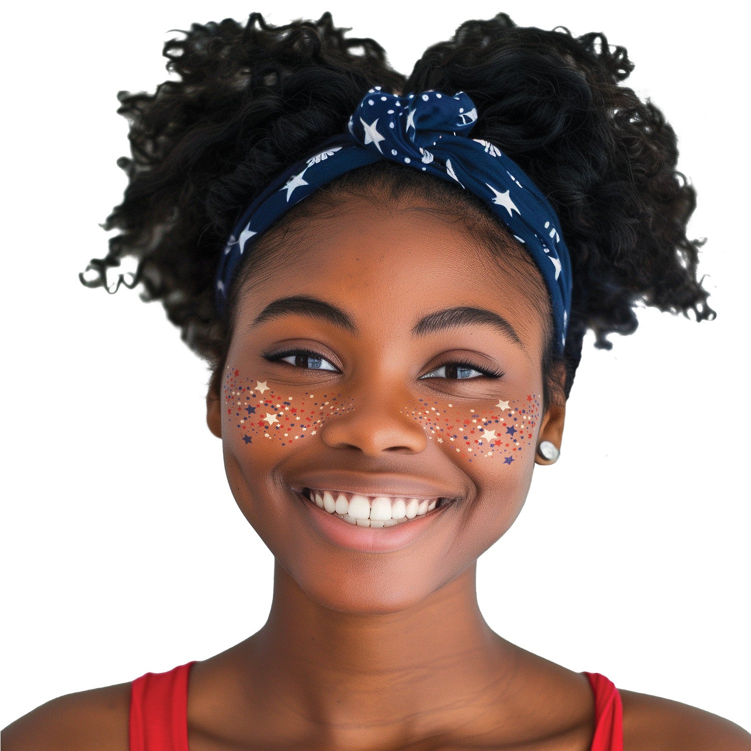 Patriotic Freckle Temporary Tattoos  Party Pack 8 Tattoos Assortment