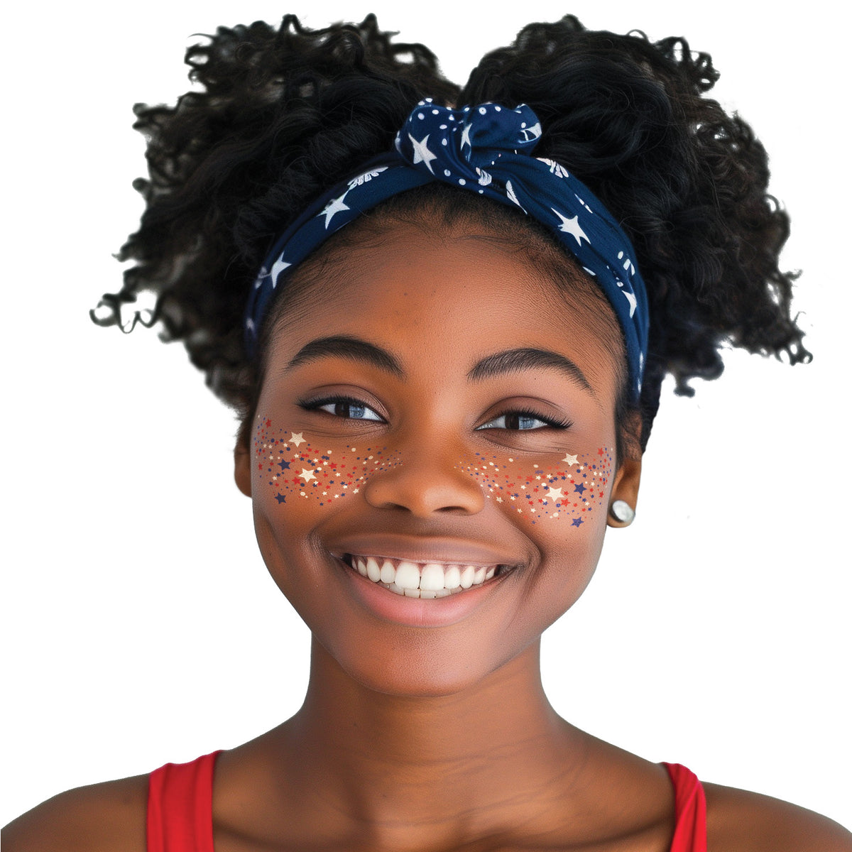 Patriotic Freckle Temporary Tattoos  Party Pack 8 Tattoos Assortment