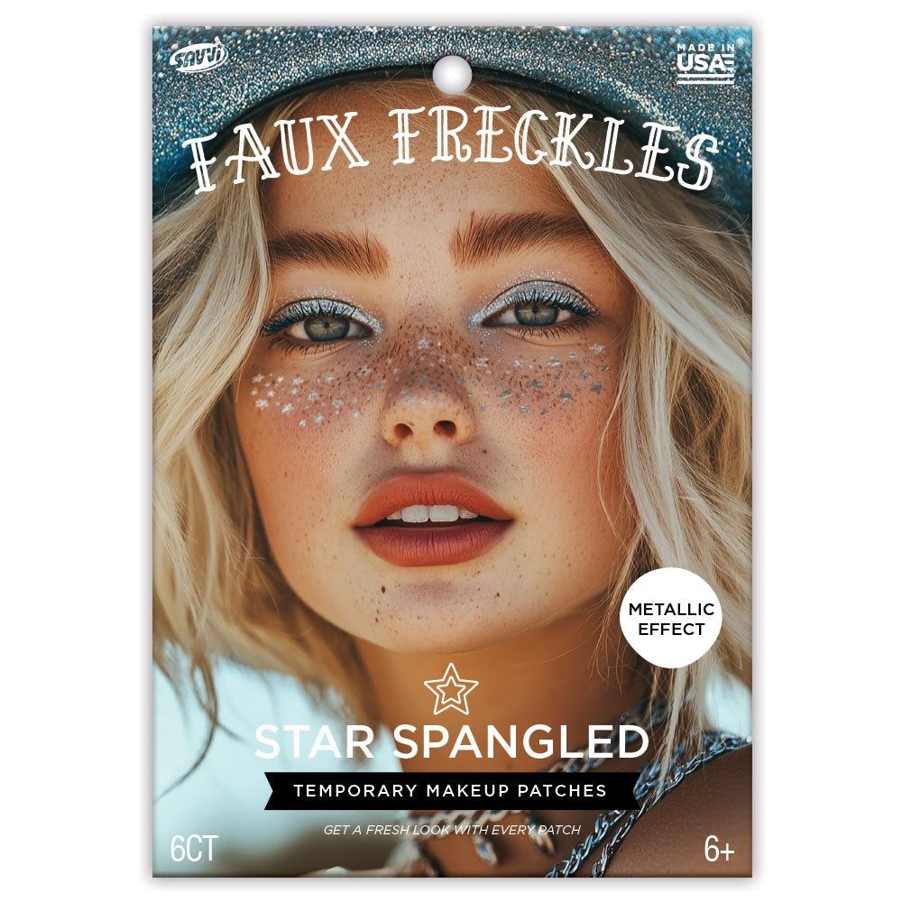 Natural Vibes Freckle Temporary Tattoos  Party Pack 6 Tattoos Assortment