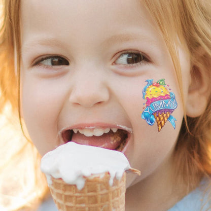 Sweet Shop Yummy Temporary Tattoo