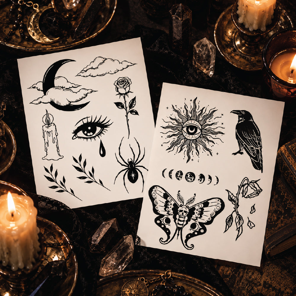Midnight Ritual Flash Sheets