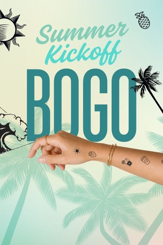 Temporary Tattoo BOGO Sale