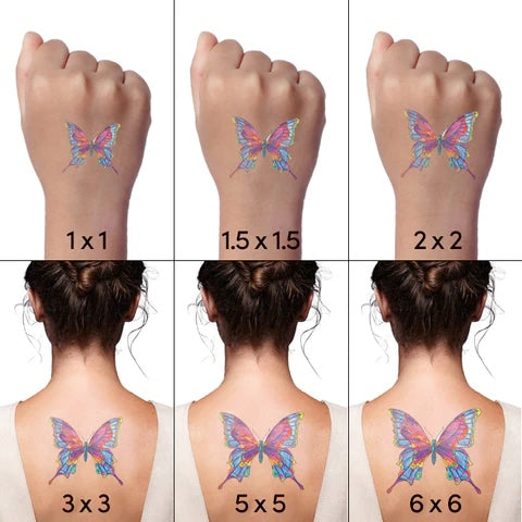tattoo size guide