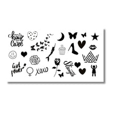 Small Tiny Tattoos for fingers butterfly heart rose mermaid