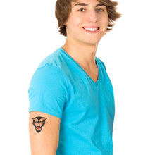 Vintage Panther Temporary Tattoo 3.5 in x 2.5 in