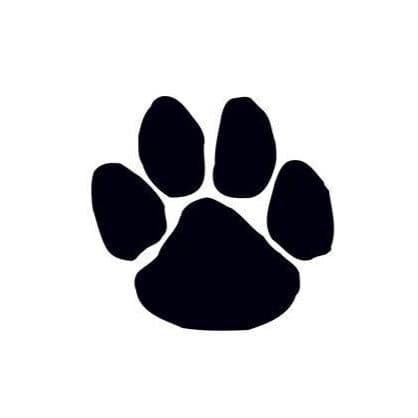 Paw Print Temporary Tattoo