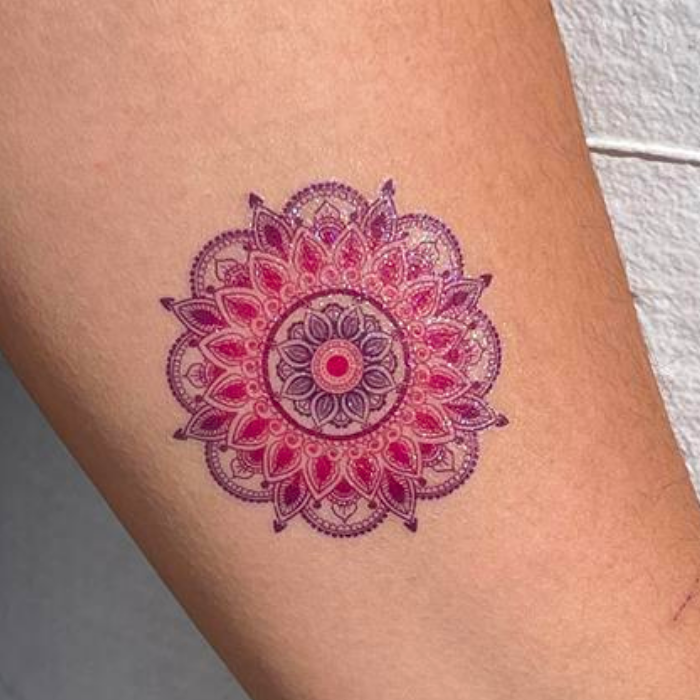 Glitter Custom Tattoo