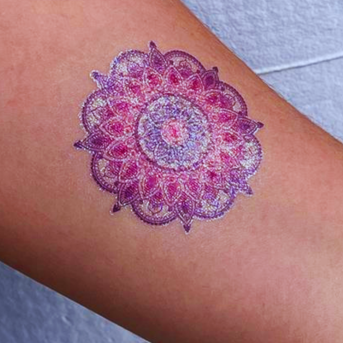 Glitter Custom Tattoo