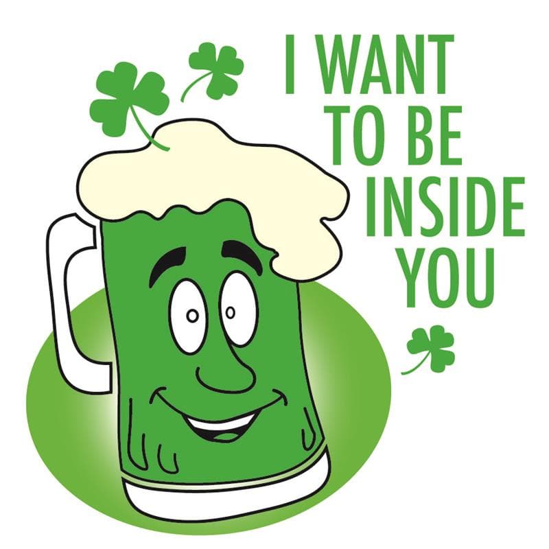St Patrick's Day Beer Temporary Tattoo
