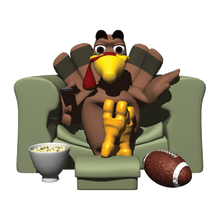 football turkey temporary tattoo