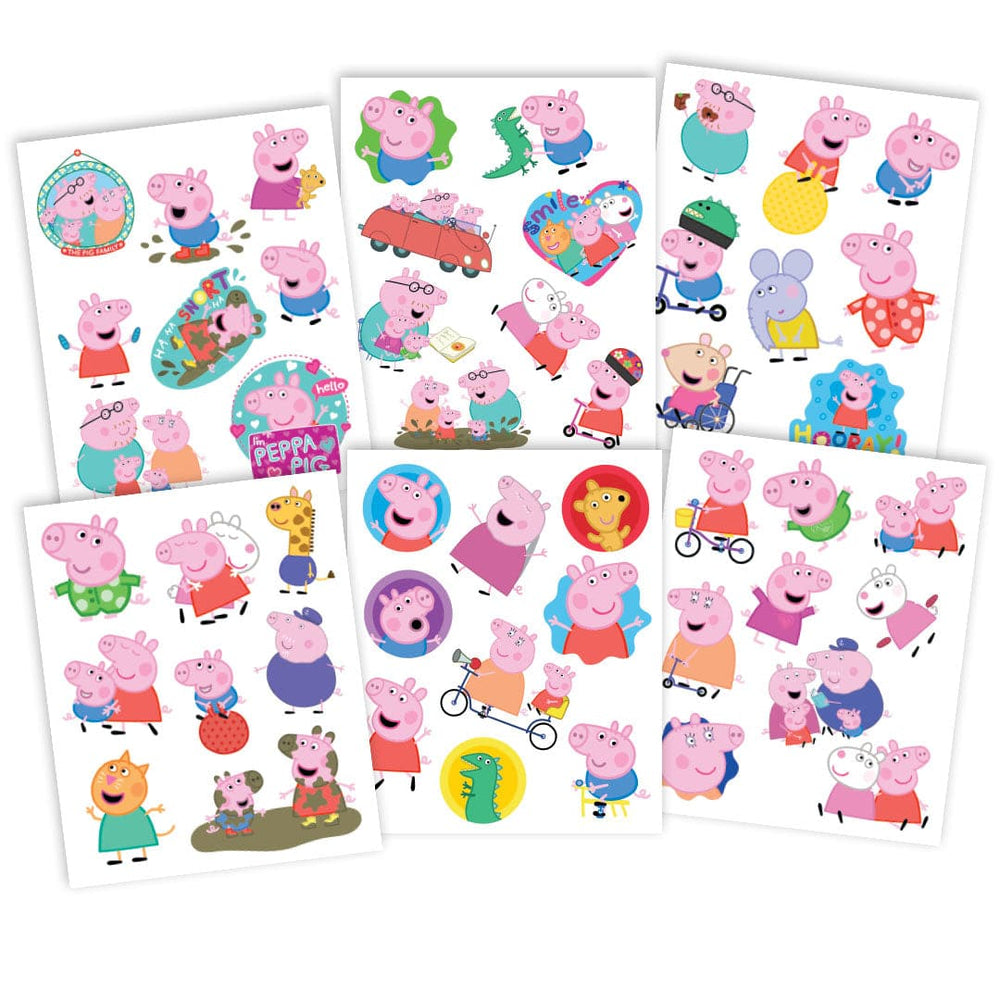 Peppa Pig Temporary Tattoos