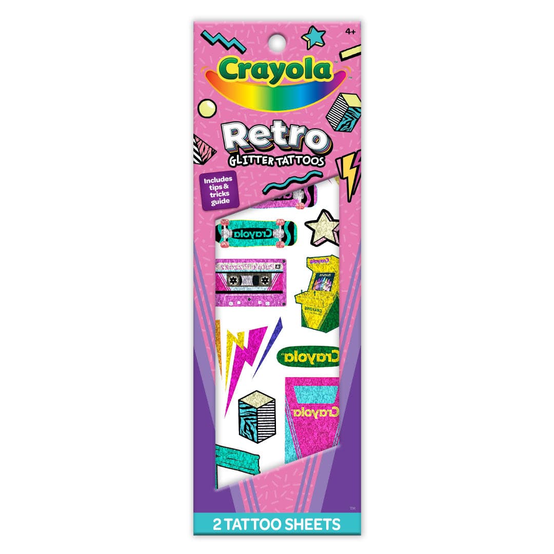 Crayola Retro Tattoo Sleeve Pouch