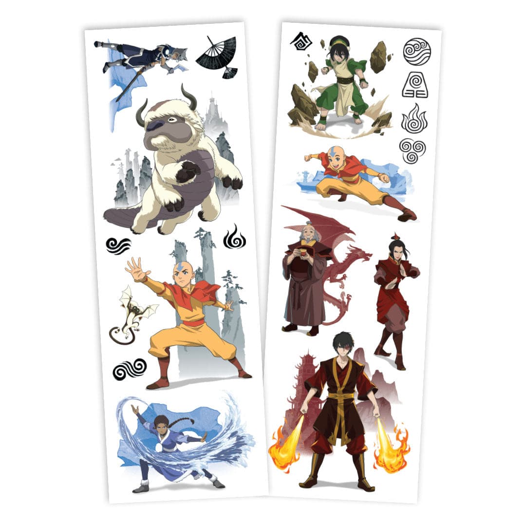 Avatar the Last Airbender Flash Tattoo Pouch