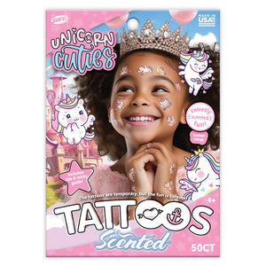 Unicorn Cuties Scented Temporary Tattoos