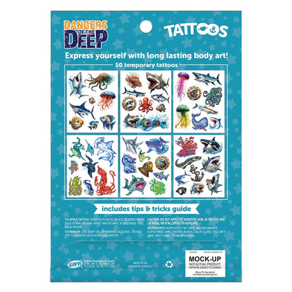 Sea Creature Tattoo Pouch by Savvi