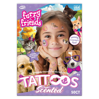 Furry Friends Scented Tattoo Pouch by Savvi