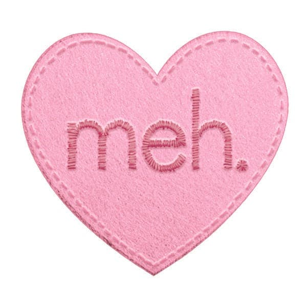 Anti-Valentine's Day Meh Heart