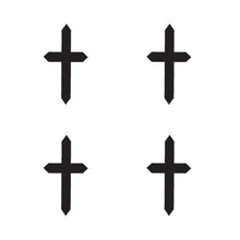 Double Crossed Temporary Tattoos