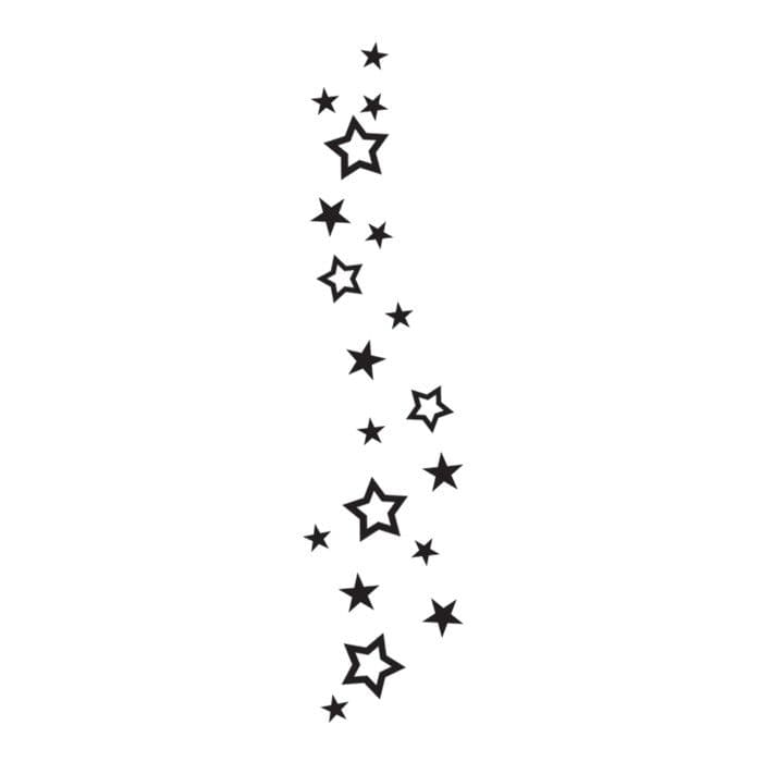 Stars Temporary Tattoos