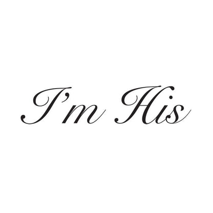 I'm His Temporary Tattoo