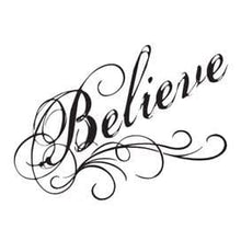 Believe Temporary Tattoo