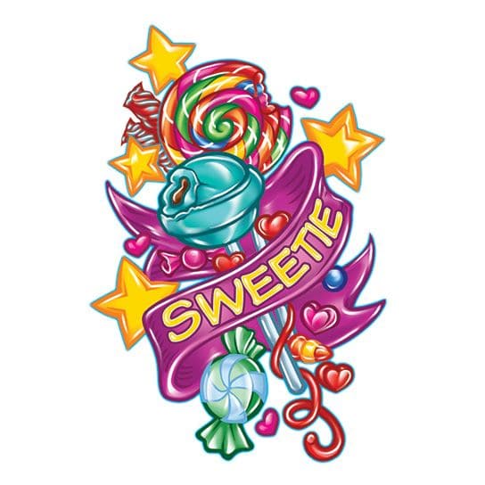 Sweet as Candy Temporary Tattoo