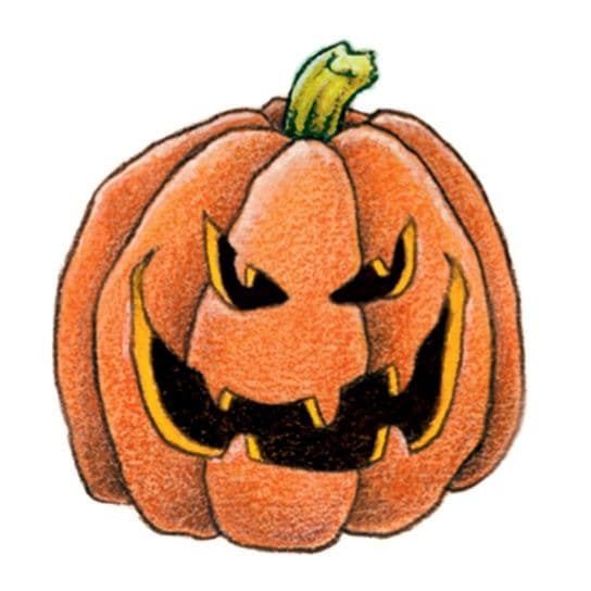 Jack My Lantern Temporary Tattoo