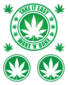 Take It Easy Temporary Tattoo