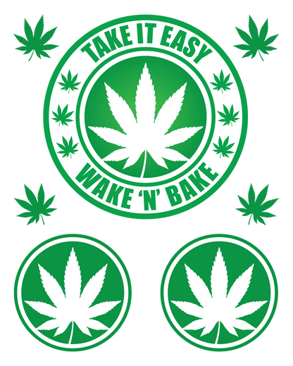 Take It Easy Temporary Tattoo