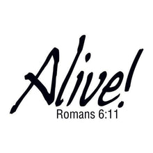Alive Religious Temporary Tattoo