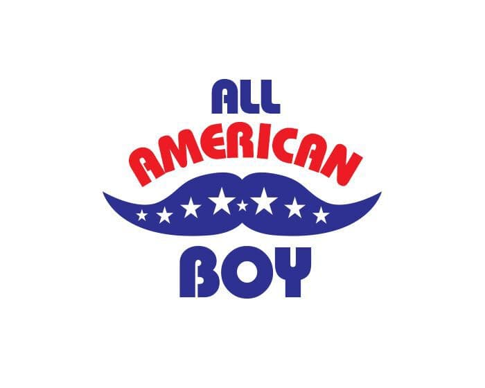 All American Boy Temporary Tattoo