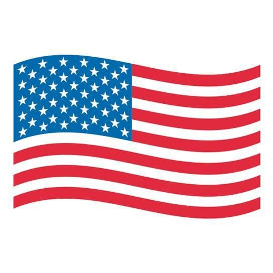 American Flag Temporary Tattoo