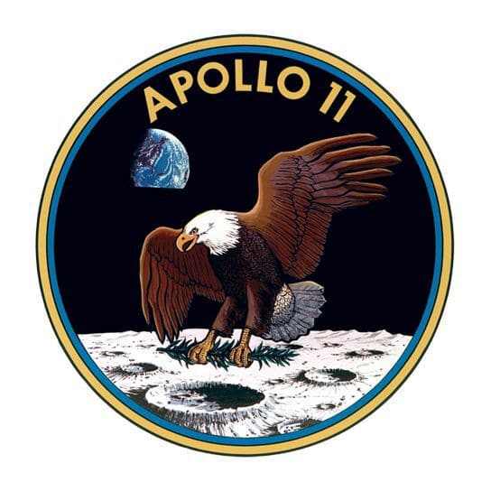 Apollo 11 Temporary Tattoo