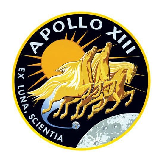 Apollo XIII Temporary Tattoo