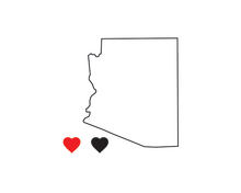 Arizona State Pride Temporary Tattoo