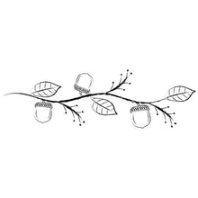Autumn Acorn Armband Temporary Tattoo
