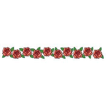 Band of Roses Temporary Tattoo