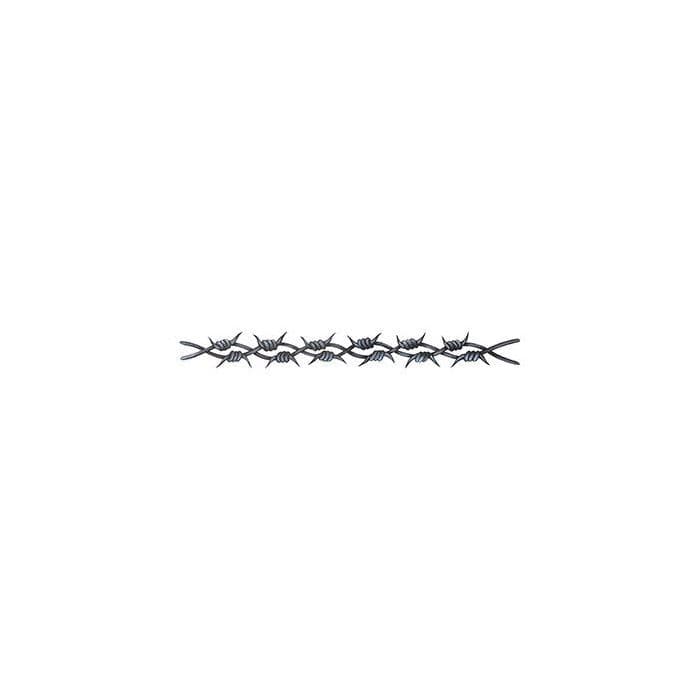 Barbed Wire Armband Temporary Tattoo