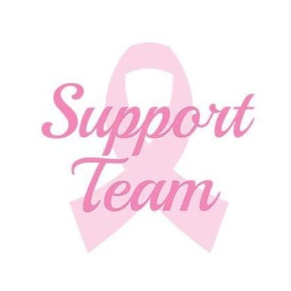 Breast Cancer: Support Team Temporary Tattoo
