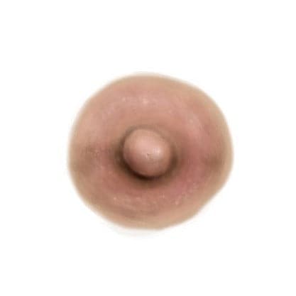 Brownish Pink Realistic Nipple Temporary Tattoos