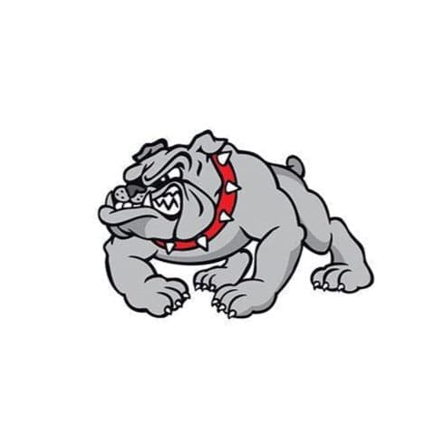 Bulldog Temporary Tattoo