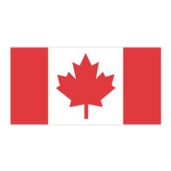 Canadian Flag Temporary Tattoo