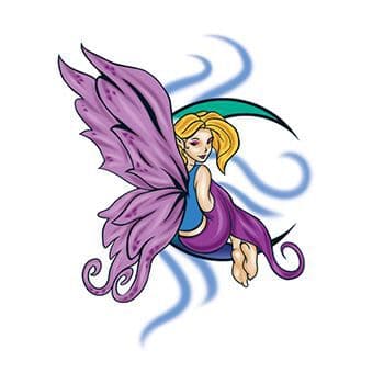 Celestial Fairy Temporary Tattoo
