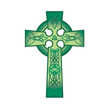 Celtic Cross Temporary Tattoo