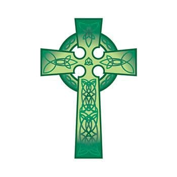 Celtic Cross Temporary Tattoo