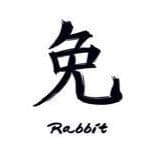 Chinese Zodiac: Rabbit Temporary Tattoo