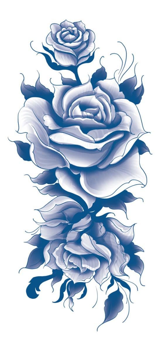 Top 81 Best Blue Rose Tattoo Ideas - [2021 Inspiration Guide] | Blue rose  tattoos, Rose tattoos for women, Tattoos for women