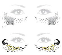 Cats and Bats Halloween Freckles Temporary Tattoo