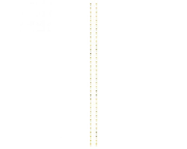 Metallic Gold Dots Spine Temporary Tattoo